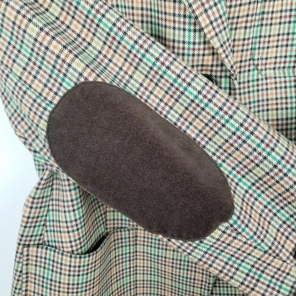 Talbots Multicolor Plaid Blazer - Picture 9 of 13